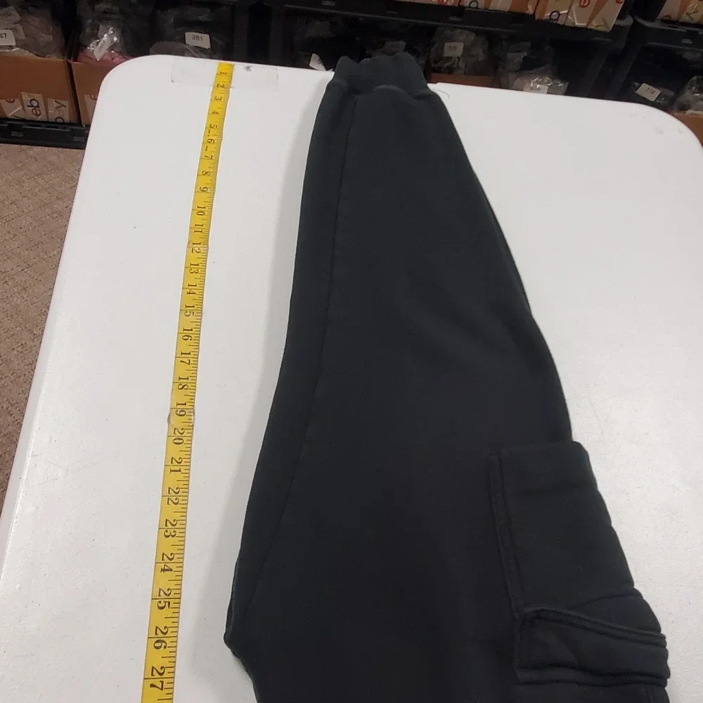 Nike Mens Cargo Club Fleece Sweatpants M Tall Black CD3129-010 Jogger Tapered